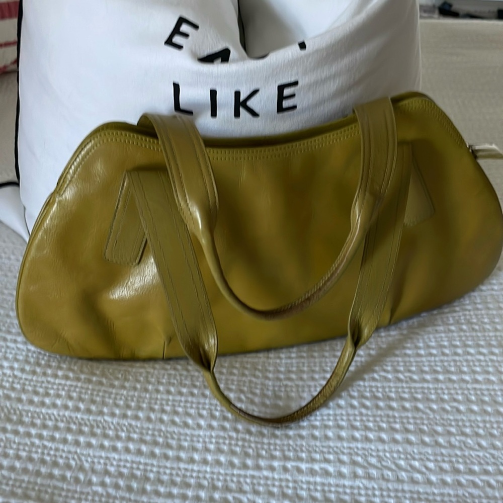 HOBO Olive Green Satchel Bag